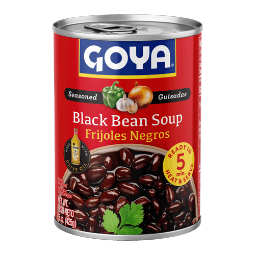 FRIJOLES NEGROS LATA ROJA ROJA GOYA